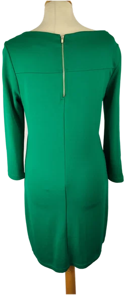 Minikleid Yessica (Gr. 36) Viskose Unifarben | Festlicher Charme – Vorschau 3