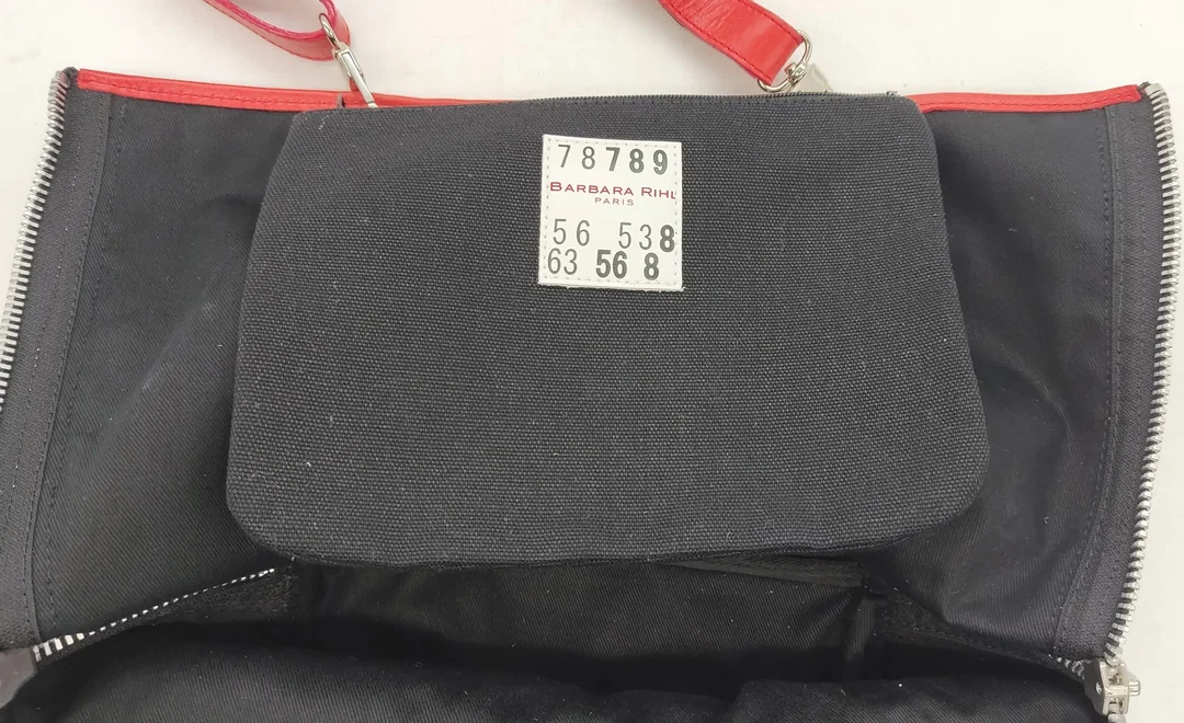 Barbara Rihl Paris "7 Dear" Handbag / Handtasche aus Leder  – Bild 4