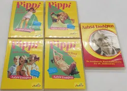 DVD 5 Disc´s  Alle 4 Spielfilme Pippi Langstrumpf + Bonus DVD 