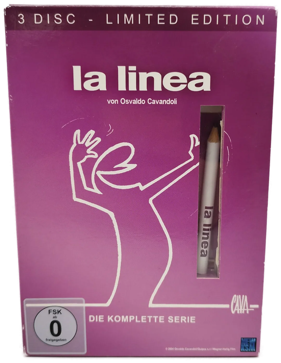 la linea - 3 Disc Limited Edition / 3000 Stück / von Osvaldo Cavandoli - Bild 2
