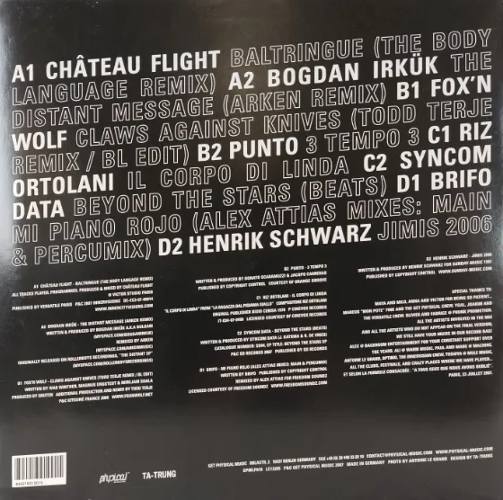 Vinyl LP - Body Language Five Mixed by Chateau Flight  – Bild 2