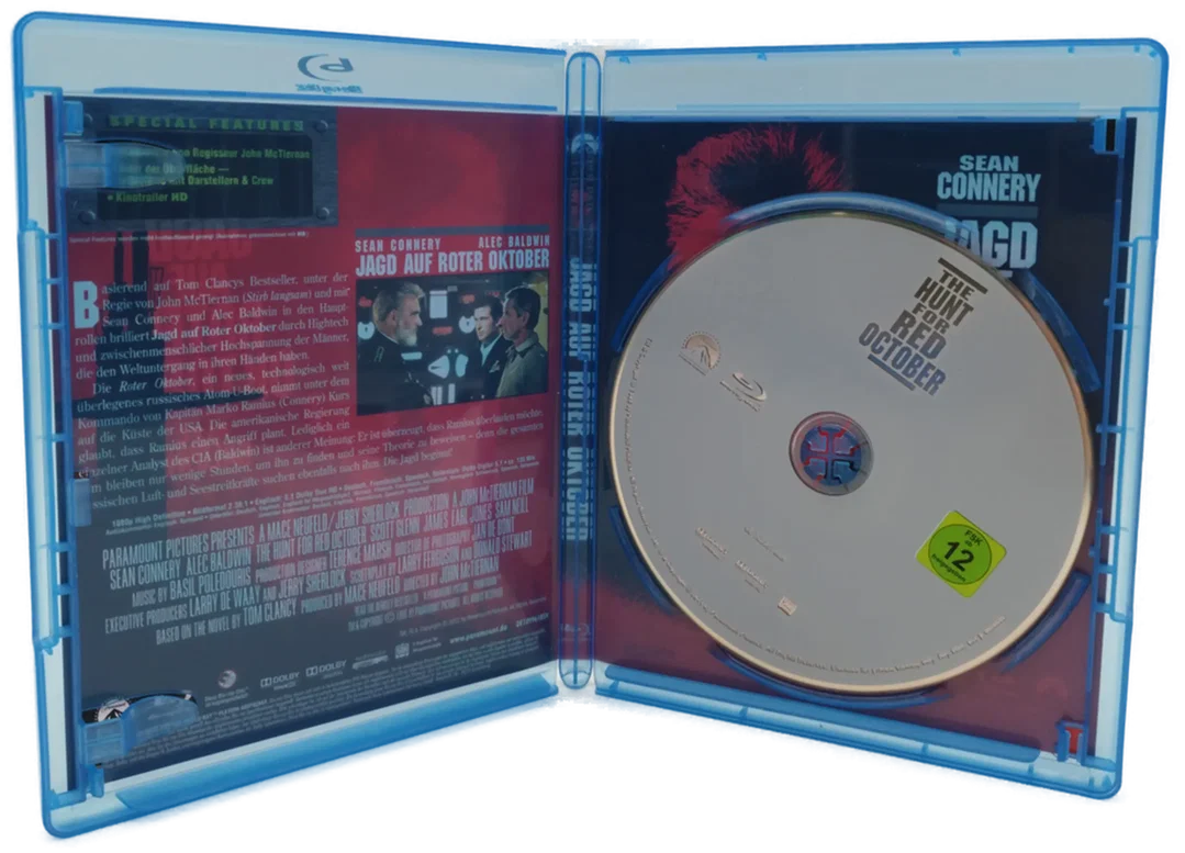 Jagd auf roter Oktober - Blu-Ray / FSK12 – Bild 2