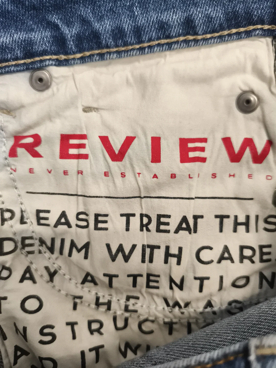 Review, Damenjeans, Gr. 30/30 – Bild 2