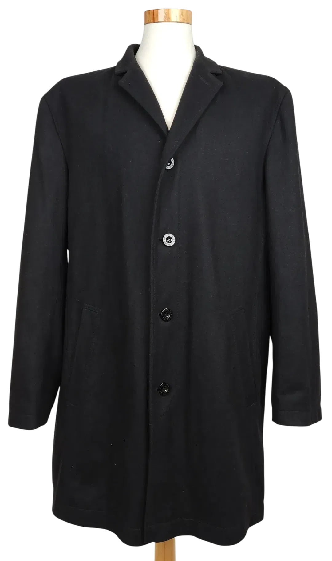 Steffi's Pick - s.Oliver Herren Mantel, schwarz - Gr. XXL  - Bild 4