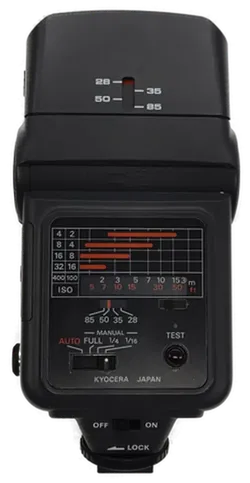 Yashica CS-250AF Flash Unit / Blitzlicht mit Beschreibung und Tasche - Bild 2