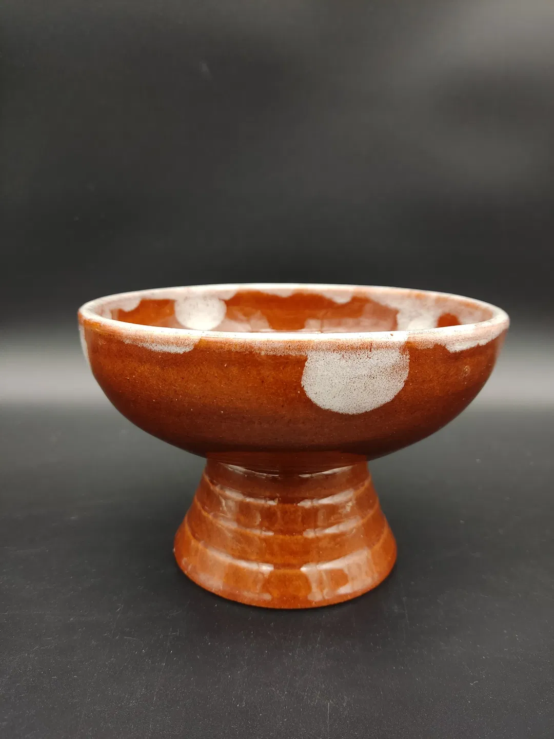 Keramikschale mit Fuß - Bild 4