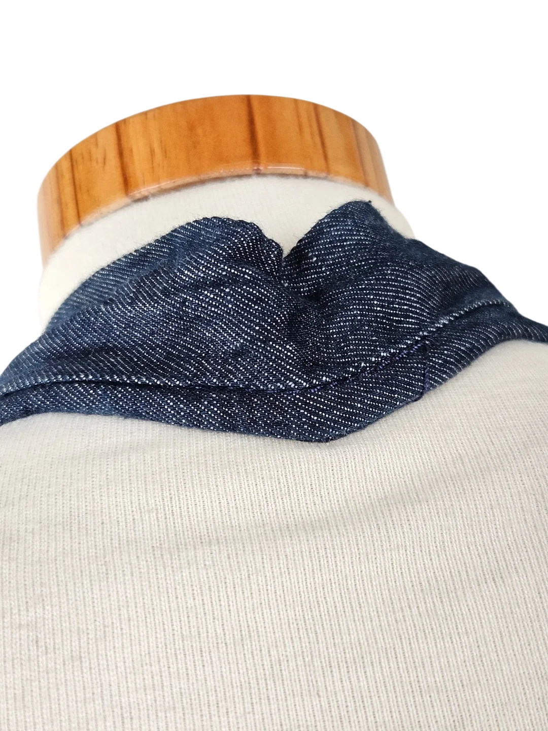 ZARA Damen Maxikleid, jeansblau - Gr. L / 40  – Bild 4