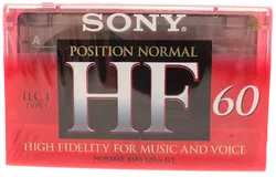 3x Sony HF 60 Leerkassetten – 60 Minuten, Originalverpackt, Neu - Bild 3