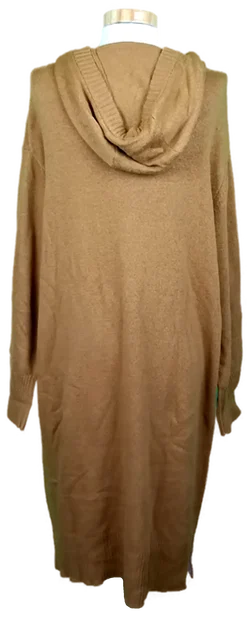 United Colors of Benetton Damenmidikleid orangebraun Gr. XS/ECH-CH - Bild 2