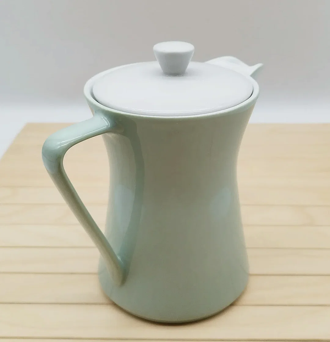 Kaffeekanne, Lilien Porzellan, Daisy, mint  – Bild 2