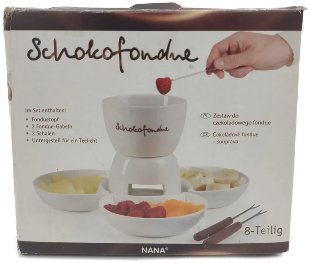 Schokofondue Set weiß - Bild 1