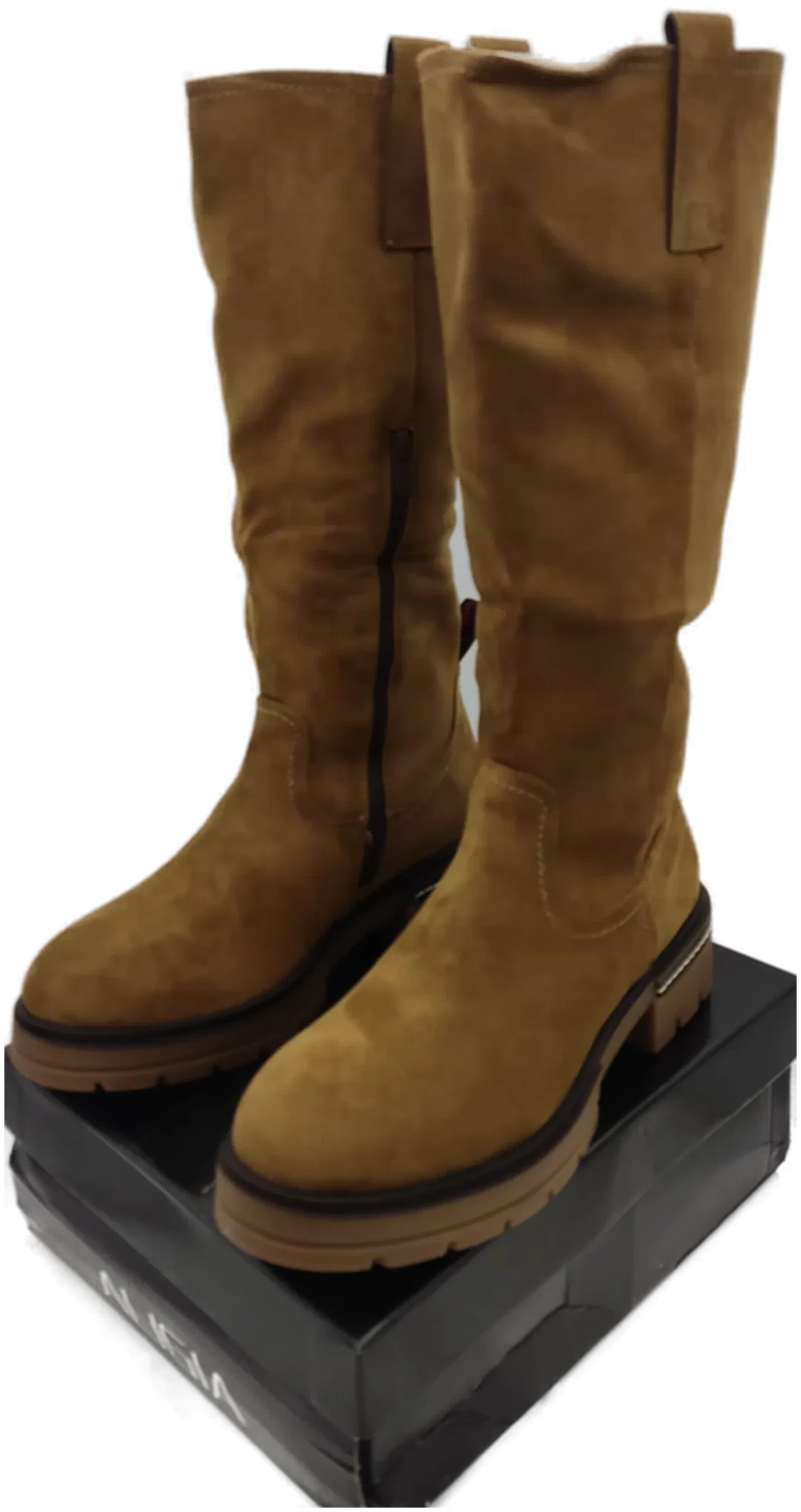 Aligia Damenstiefel Braun Wildleder | Zeitloser Klassiker – Bild 6