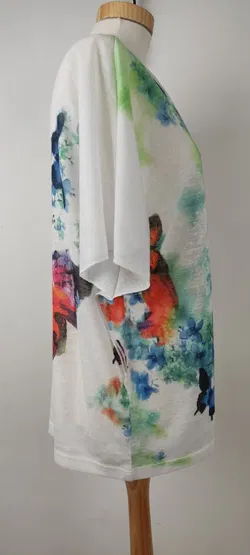 kurzärmeliger, bunter Sommerpullover von Bodyflirt - Bild 3