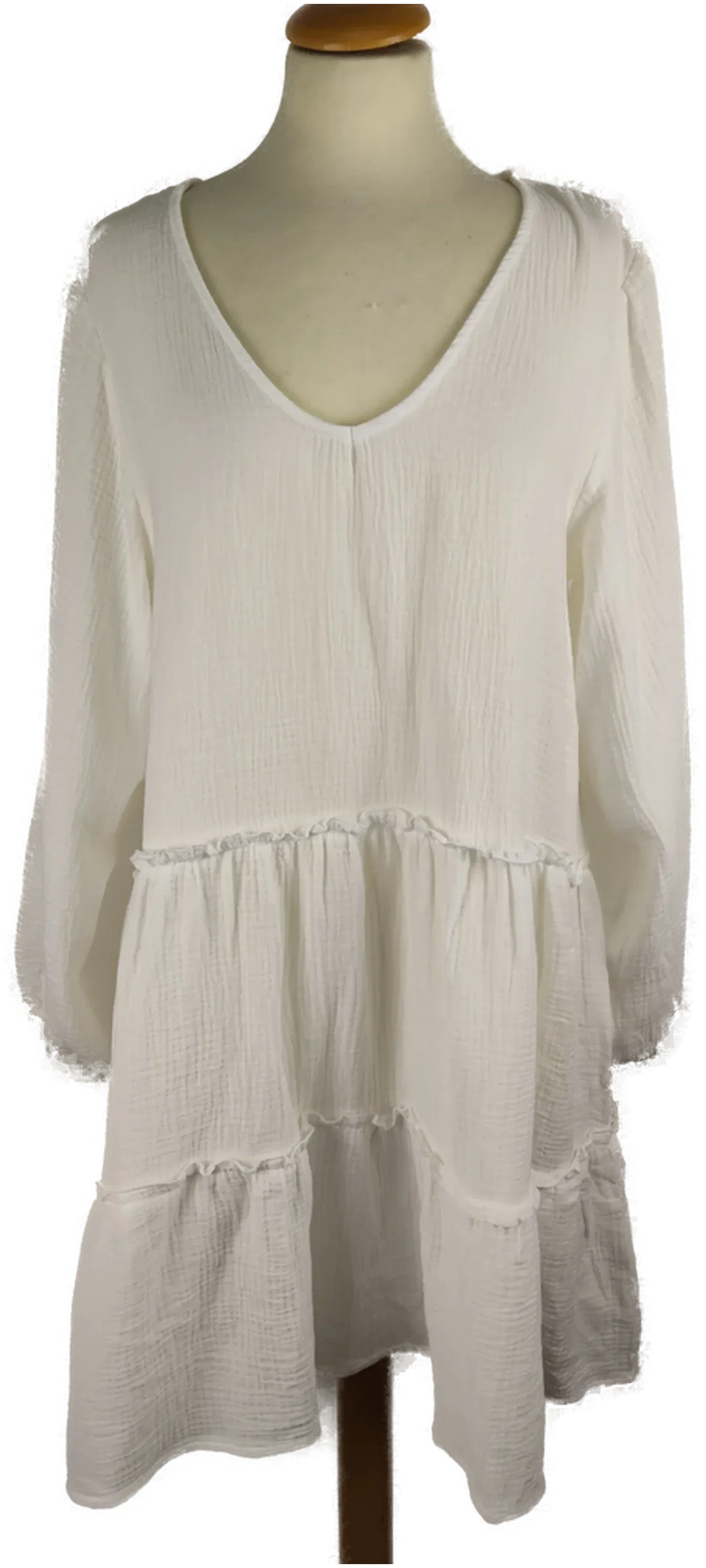 Minikleid AMISU Baumwolle Gr. 38 | Sommerleicht - Bild 1