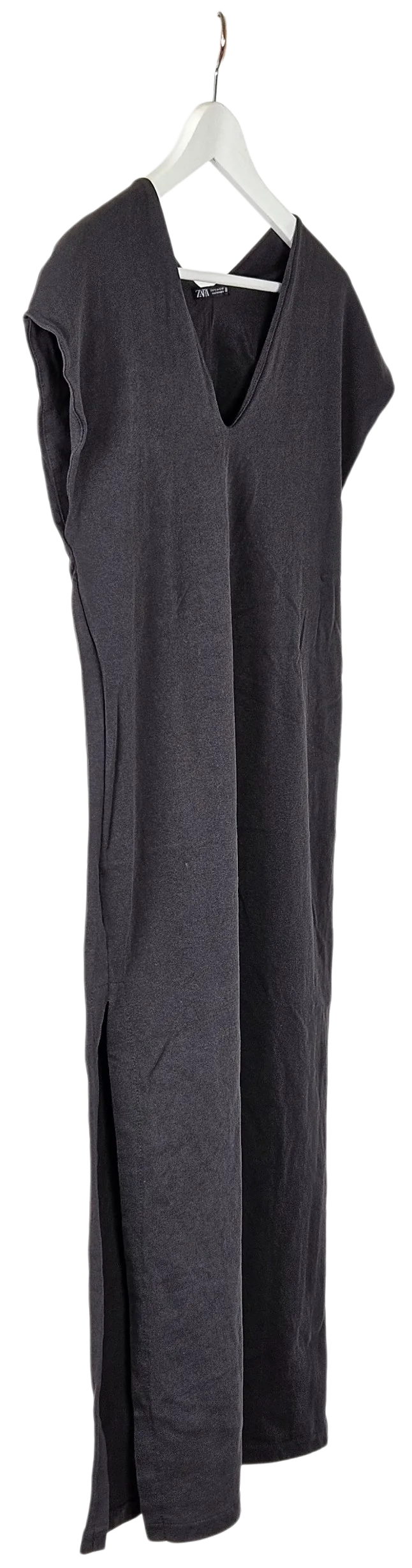 ZARA Damen Midikleid, anthrazit - Gr. EUR S  – Bild 2