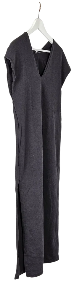 ZARA Damen Midikleid, anthrazit - Gr. EUR S  – Vorschau 2
