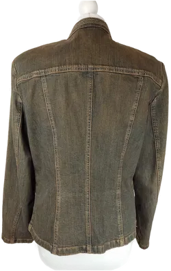 Damen Jeansjacke Gerry Weber Bestickt Gr.38 | Liebevoll Bestickt - Bild 3