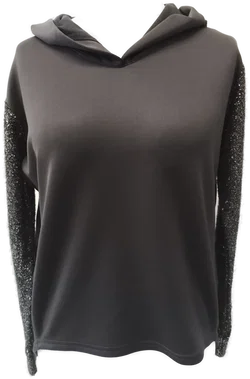 Sexy woman, Sweatshirt mit Kapuze, Gr. M