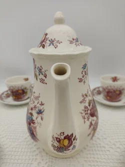 Royal Tudor 'Fruits & Flowers' Kaffee- und Teeservice Keramik | Englischer Schatz – Vorschau 10