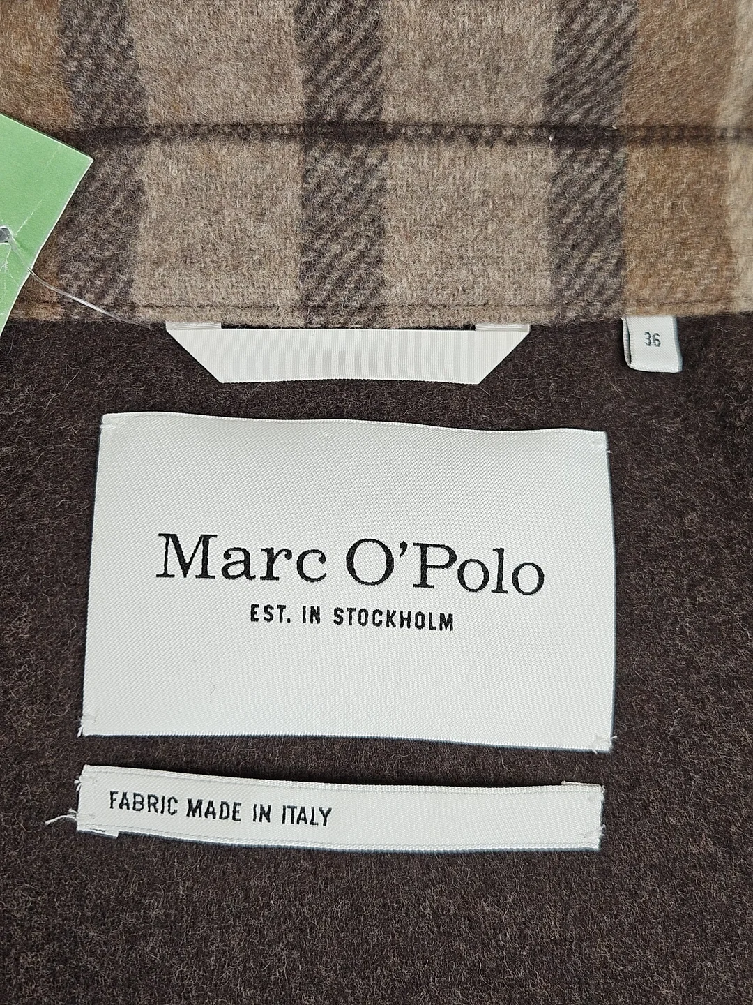 Marco O'Polo Herren Hemdjacke, braun - Gr. S – Bild 9