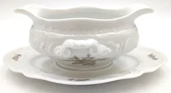 Rosenthal Classic Rose Collection Sauciere mit Unterteller einteilig - Bild 1