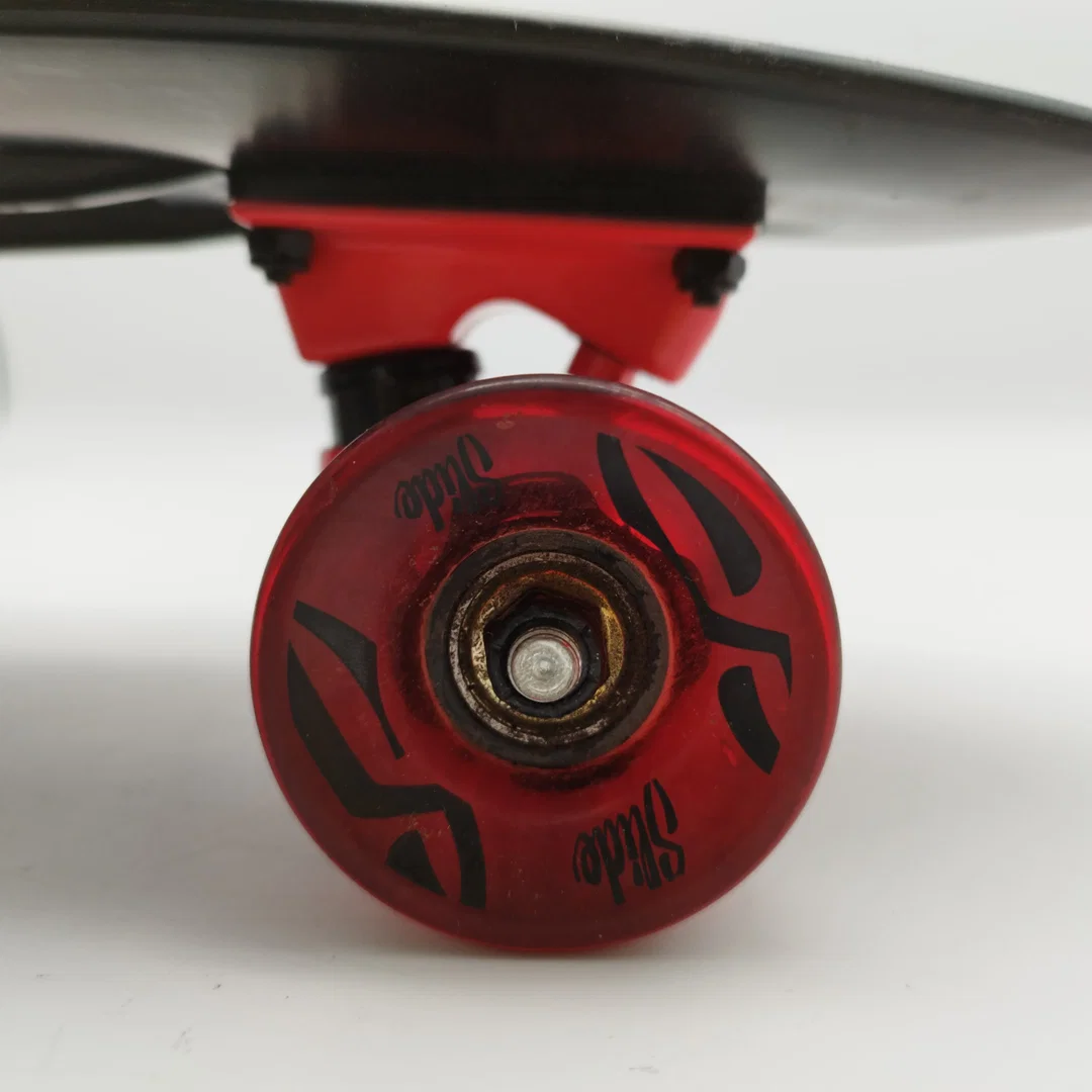 Slide Pennyboard - schwarz-rotes Design – Bild 4