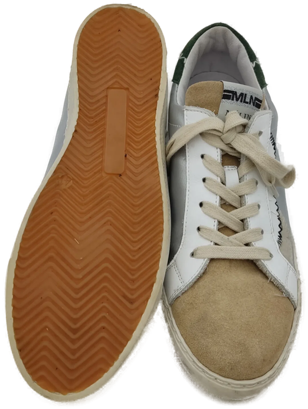 Méliné Damen Sneaker silber/beige - 41 – Bild 3