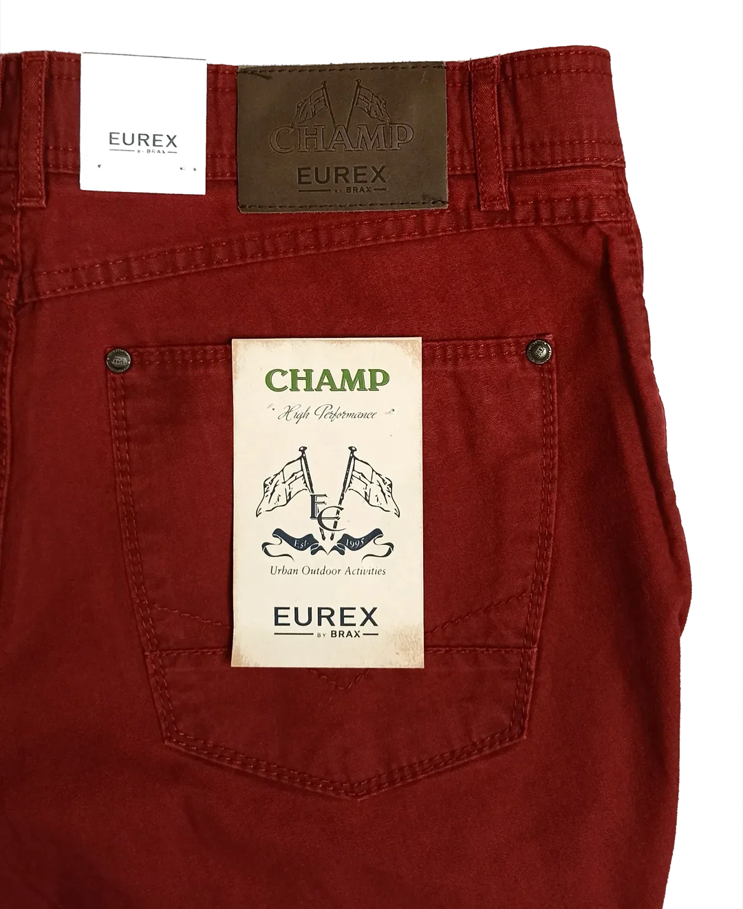 Eurex by Brax Herren Jeans rot Gr. M – Bild 6