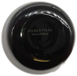 Rosenthal Vase schwarz aus Opalglas Home Design Höhe ca 25cm - Bild 6