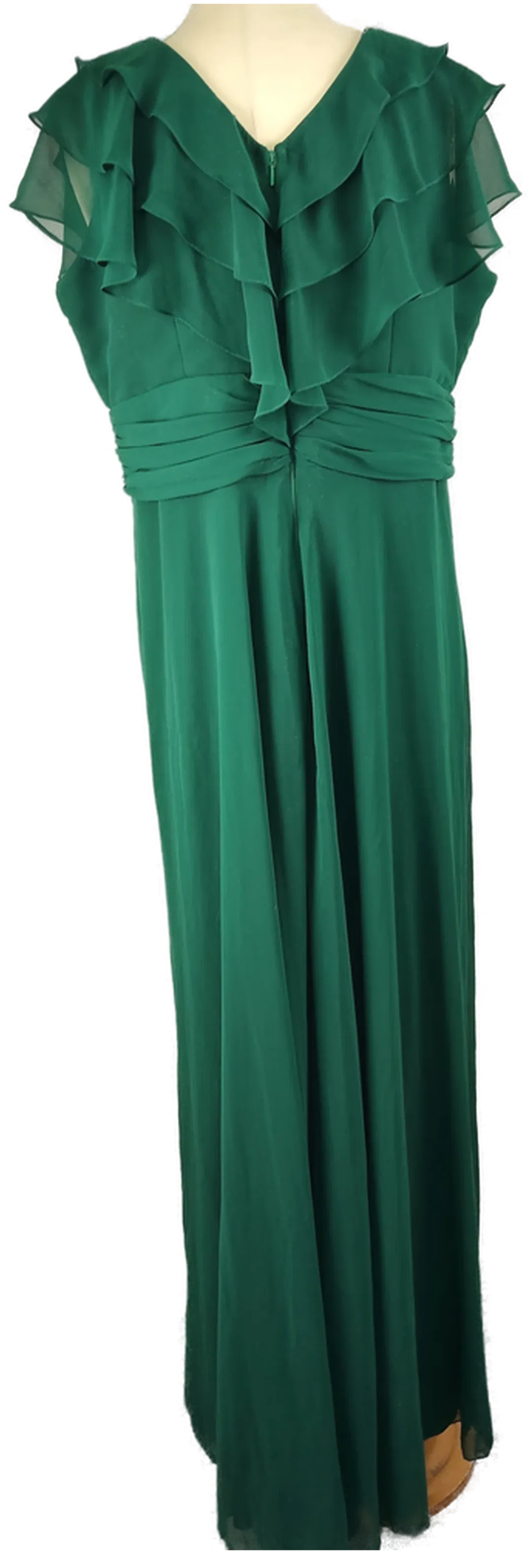 Damenballkleid Sonstige Gr.52 Unifarben | Festlicher Klassiker – Bild 3