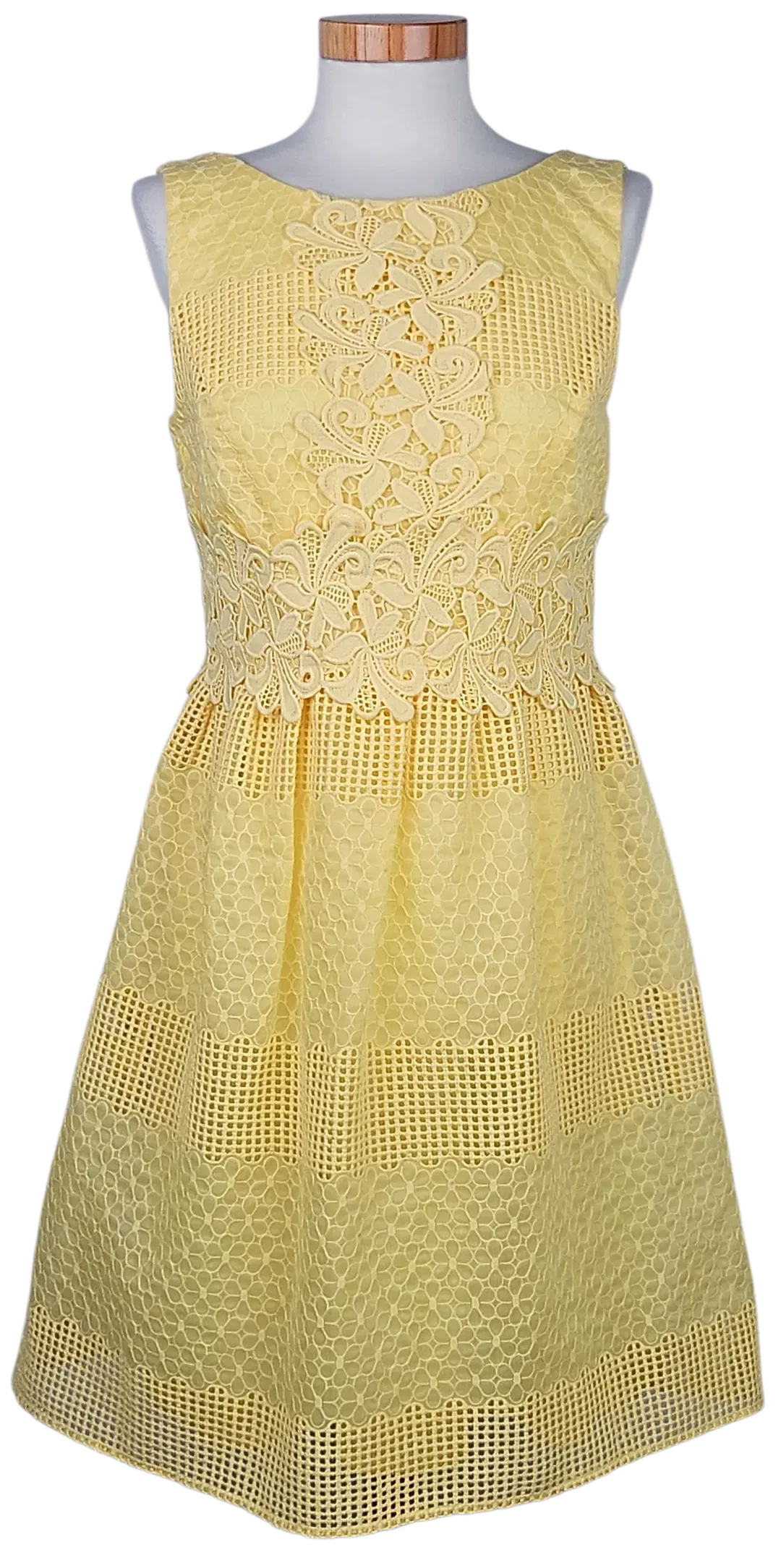 Jakes's Damen Midikleid, gelb - Gr. M  - Bild 4