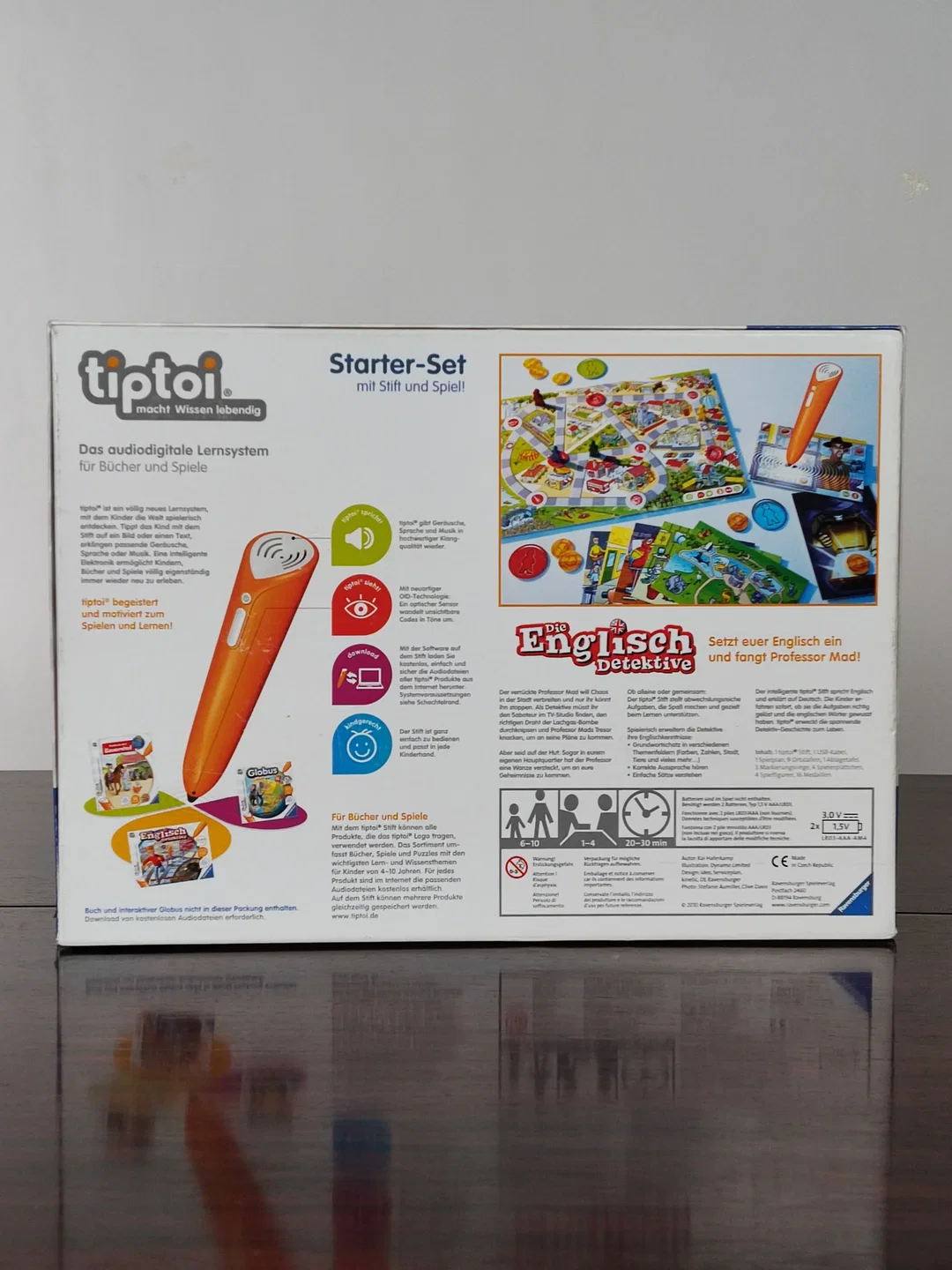 tiptoi® Starter Set - Die Englisch Detektive - Lernspiel - Ravensburger – Bild 2