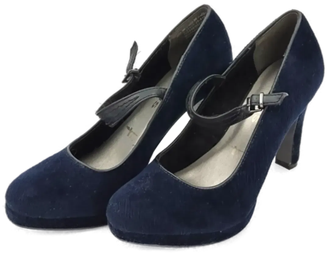 Tamaris Damen Pumps dunkelblau Gr. 38 - Bild 4