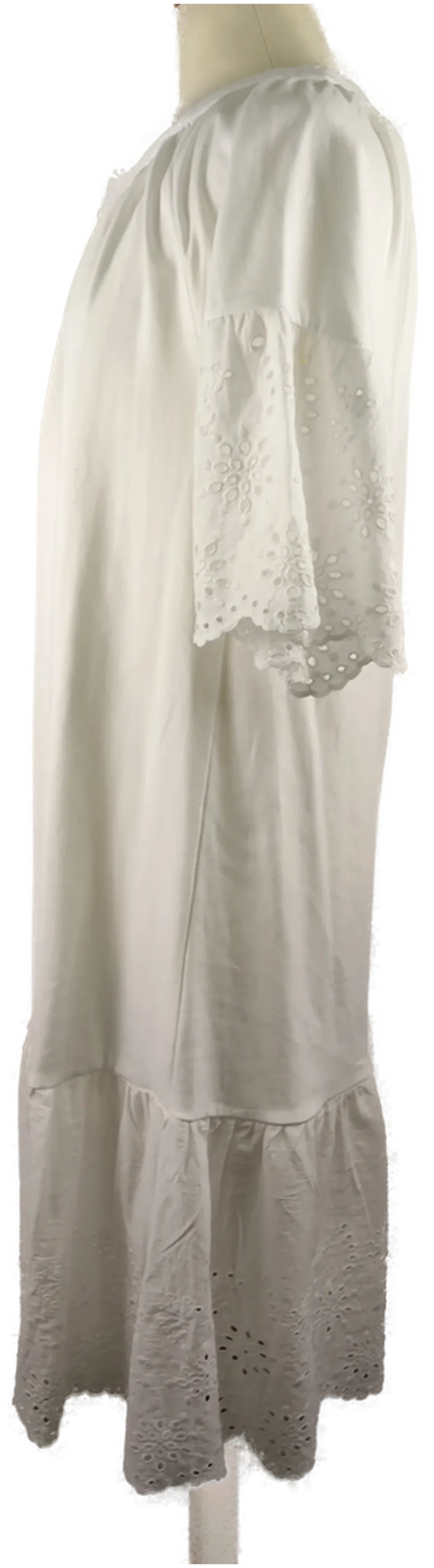 Damen Midikleid Bonprix Gr. 42 Unifarben | Casual-Liebling – Bild 2