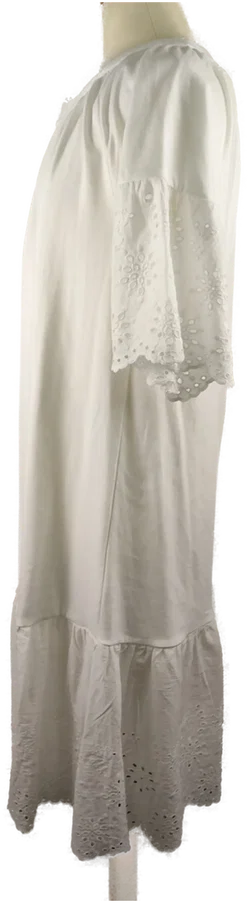 Damen Midikleid Bonprix Gr. 42 Unifarben | Casual-Liebling - Bild 2
