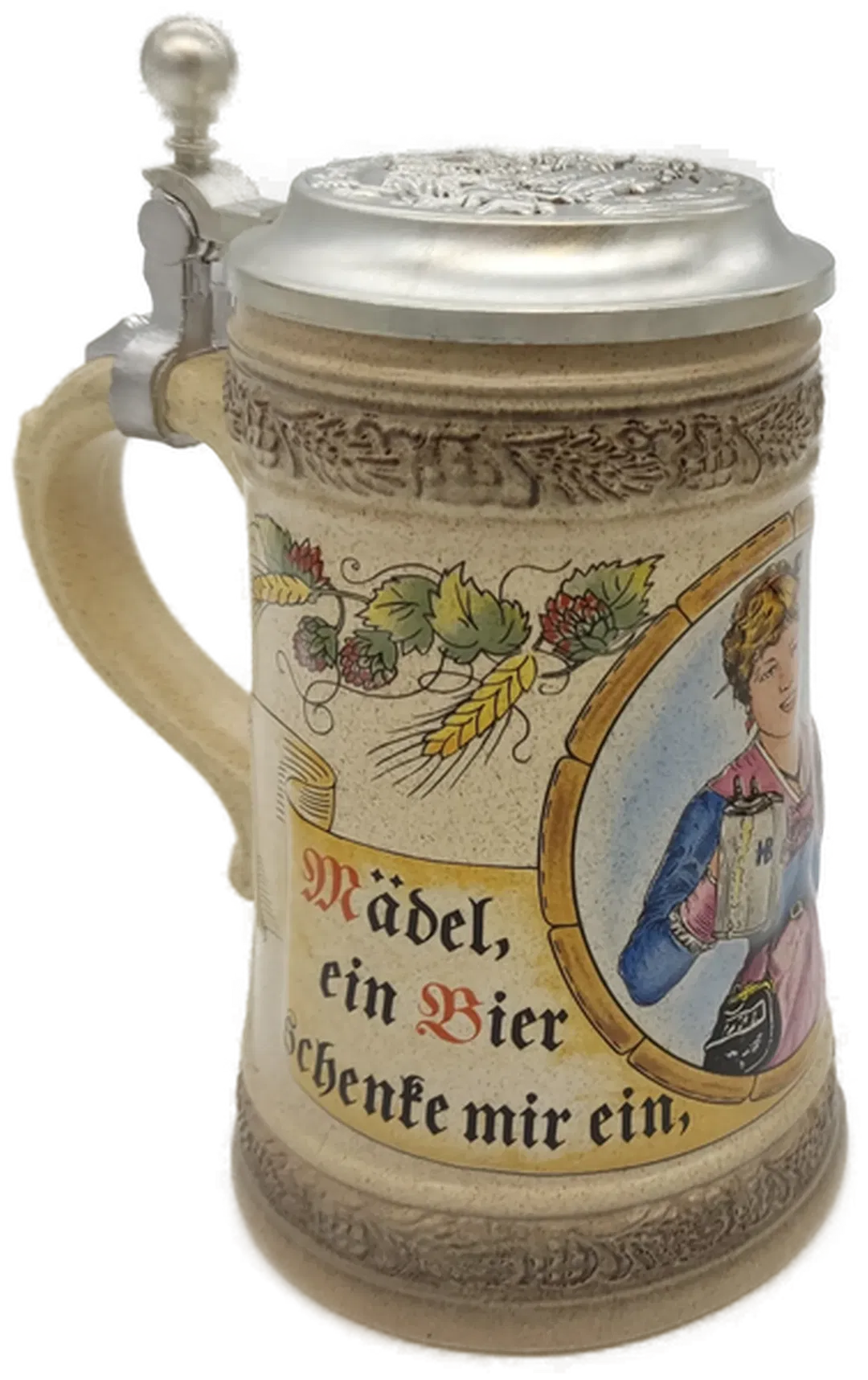 GERZ Steinzeug-Bierkrug in Originalverpackung - Bild 1