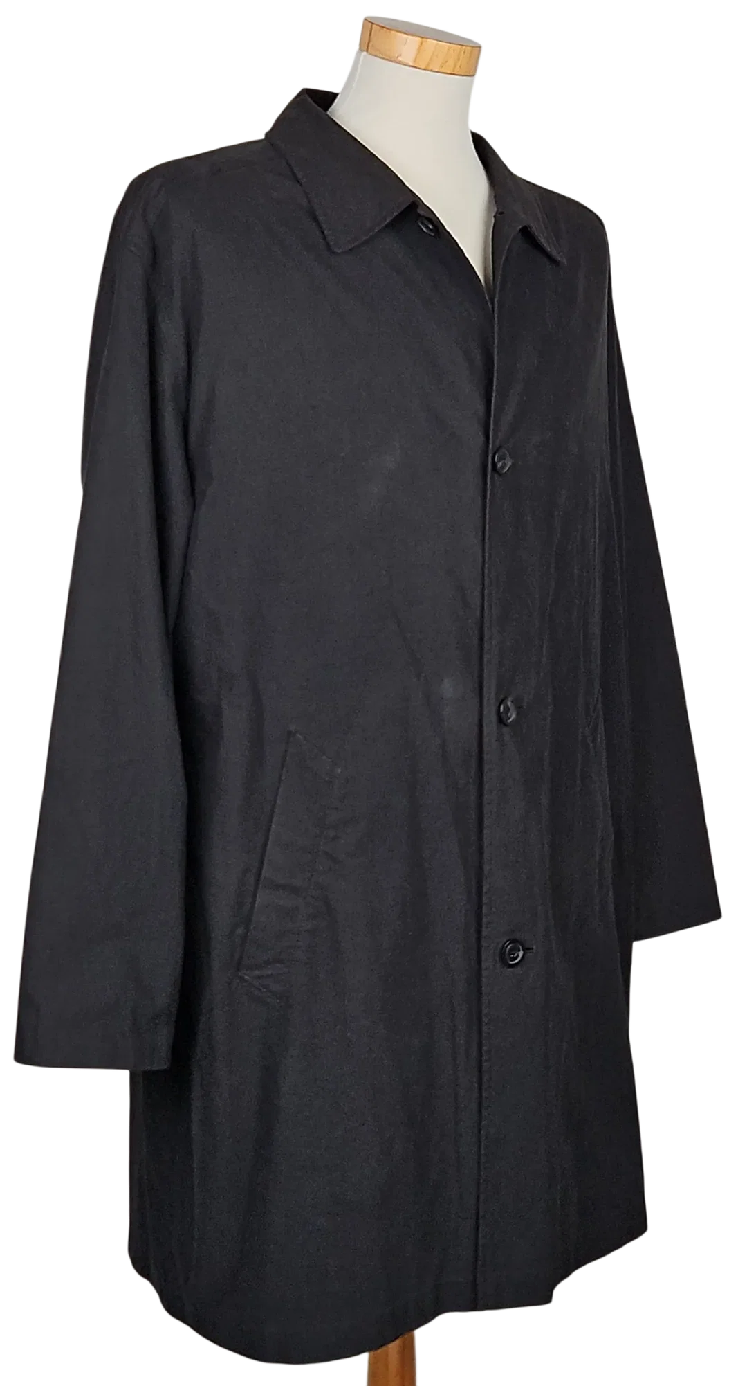 Mantel Herren, schwarz - Gr. XL  – Bild 2