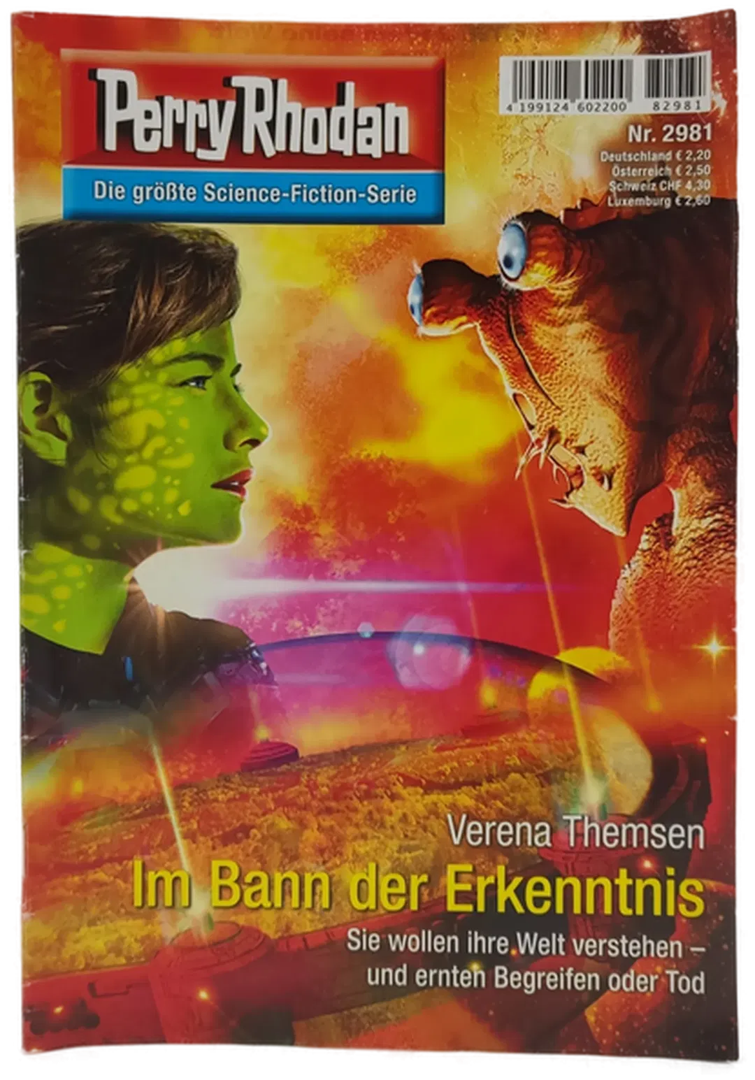 Romanheft Perry Rhodan Im Bann der Erkenntnis Erstauflage Nr.2981 - Bild 2