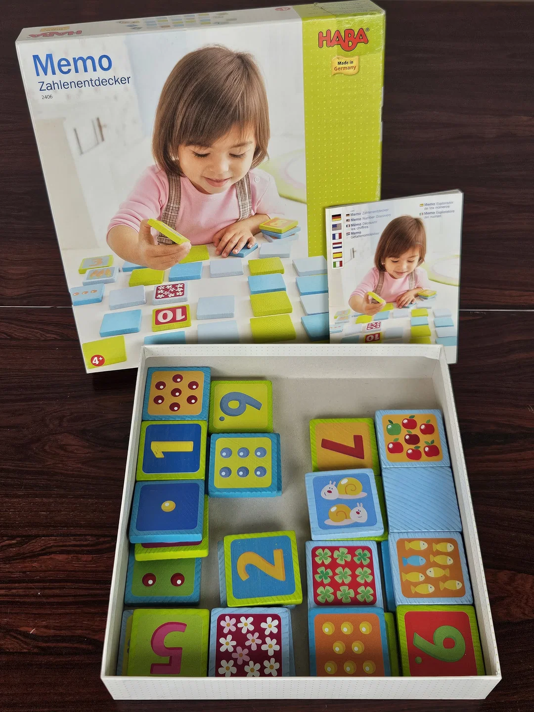MEMO -Zahlenentdecker- Holzspielzeug-HABA – Bild 3