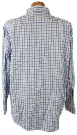McNeal Herrenhemd blau, weiß kariert - Gr. XL/XXL - Bild 3