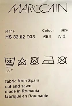 Marc Cain Damen Jeans braun Gr. M - Bild 5