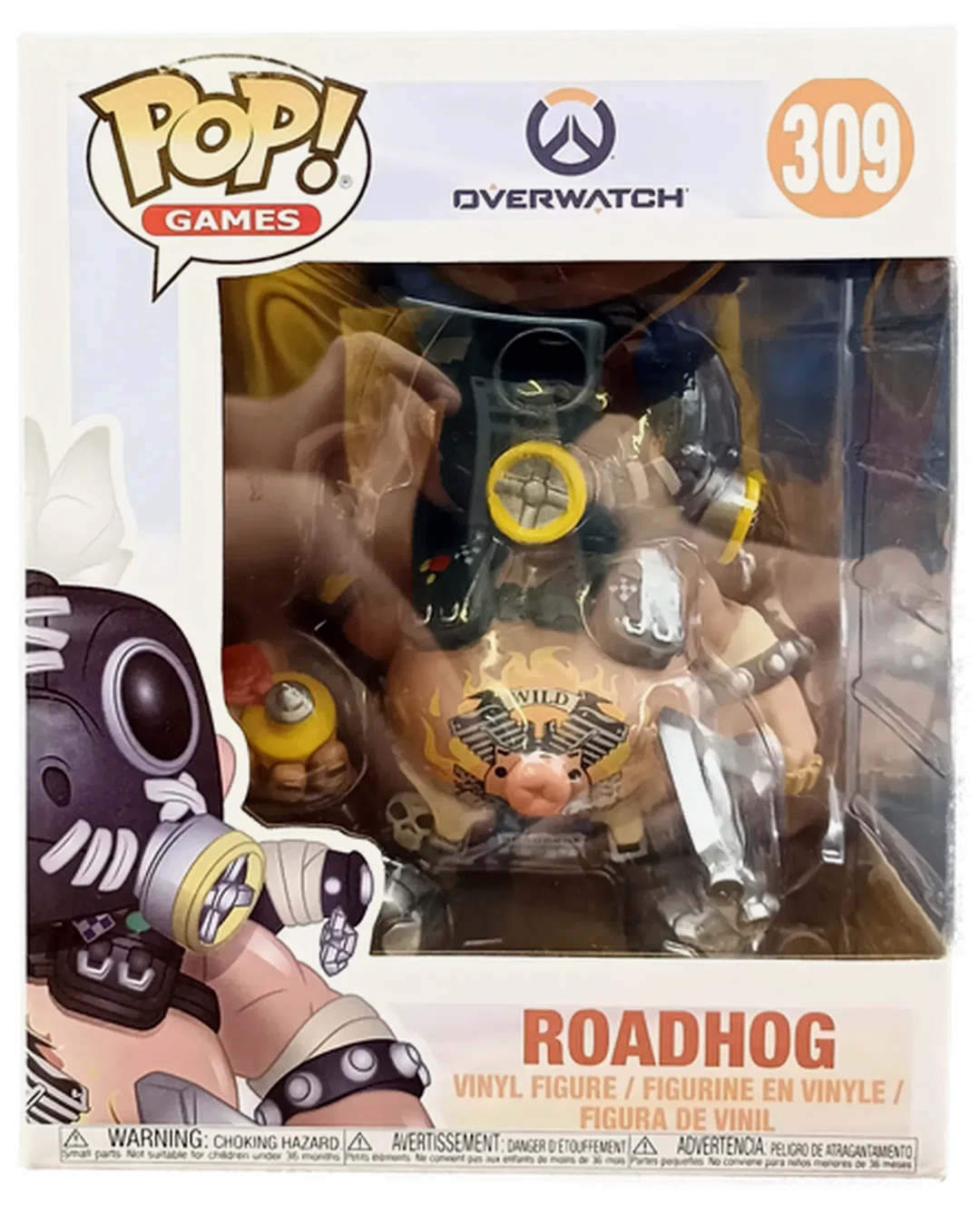 Funko Pop! Games Overwatch Roadhog 309 Vinyl-Sammelfigur (OVP) – Bild 2