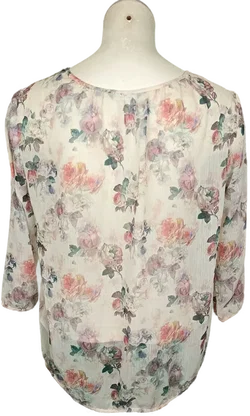 Tom Tailor Damenbluse gemustert Gr. M – Vorschau 2