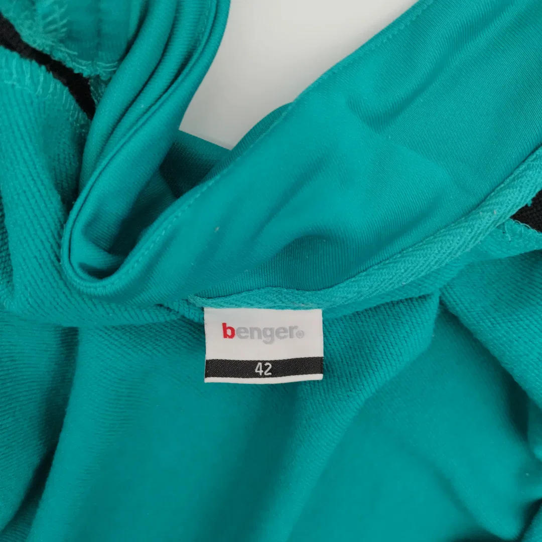 Jogging-Jacke Benger Gr. 42 Unifarben | Gut Erhalten – Bild 4