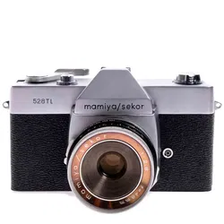 Vintage MAMIYA / SEKOR 528TL Analoge Kleinbild 135-Spiegelreflexkamera 24 x 36 mm - Bild 4