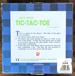 TIC - TAC - TOE - Gesellschaftsspiel - PINTOY – Vorschau 3