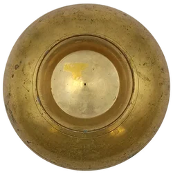 Vintage Messing-Dekoschale Emailliert  – Vorschau 3
