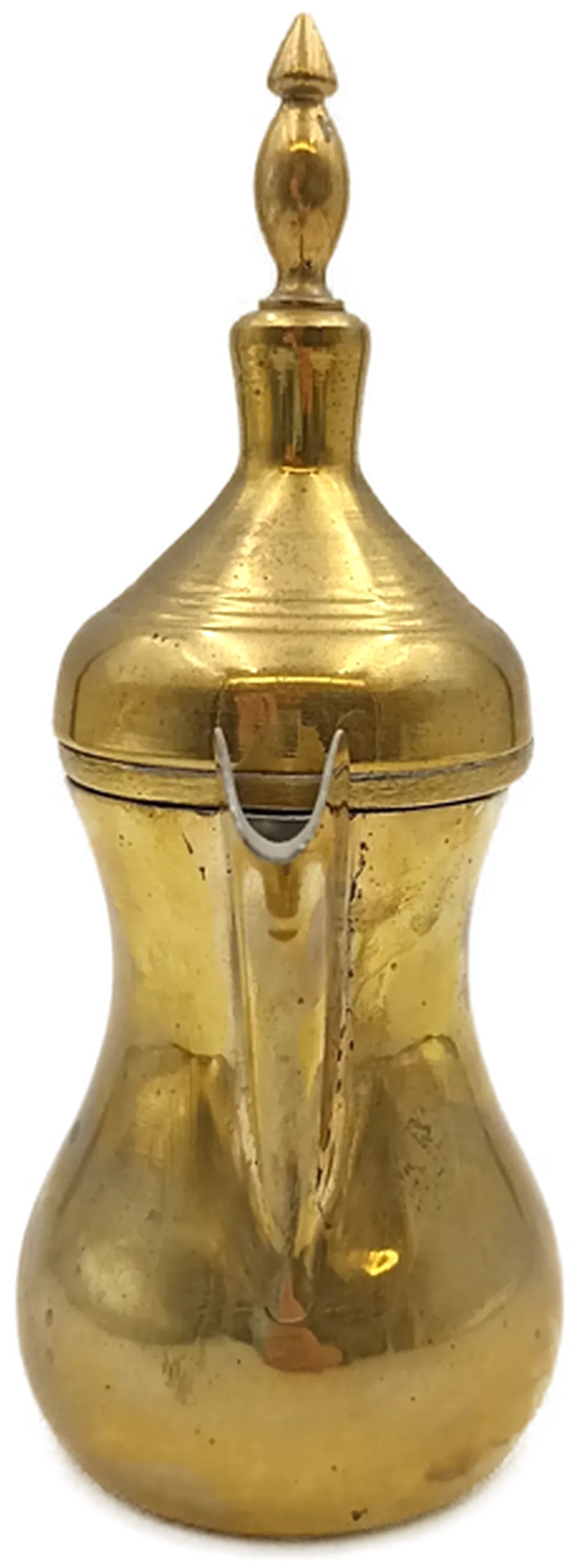 Dallah traditionelle arabische Messing-Teekanne Vintage – Bild 5