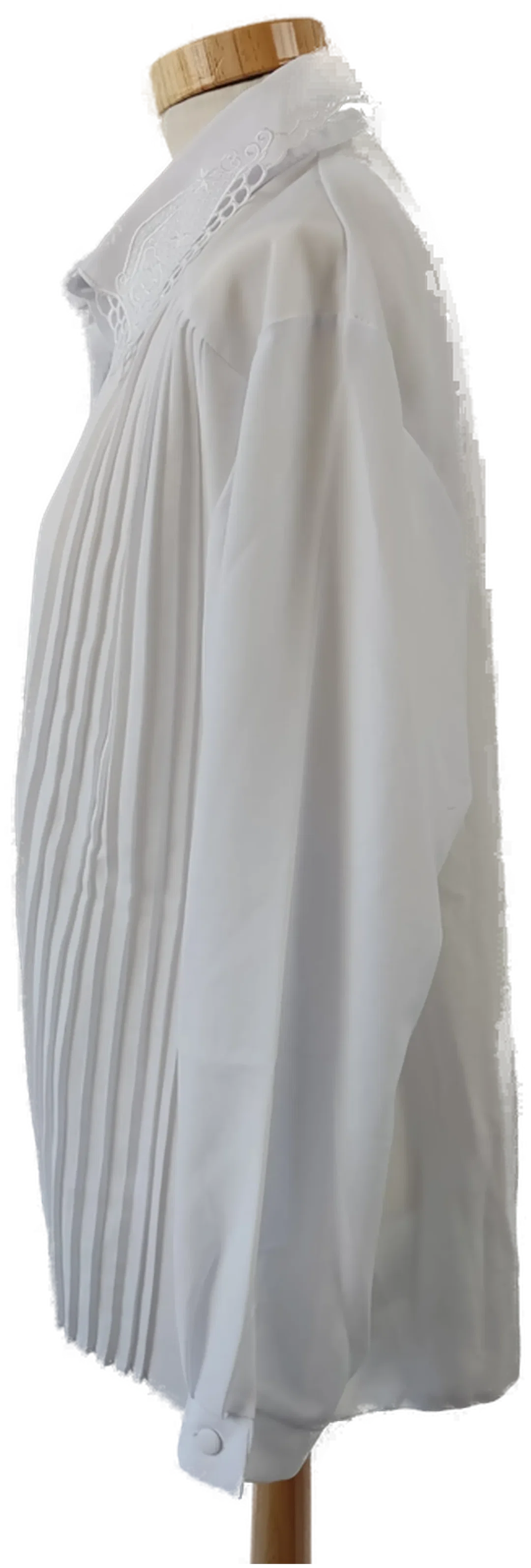 Damenbluse, weiß - Gr. XL – Bild 2