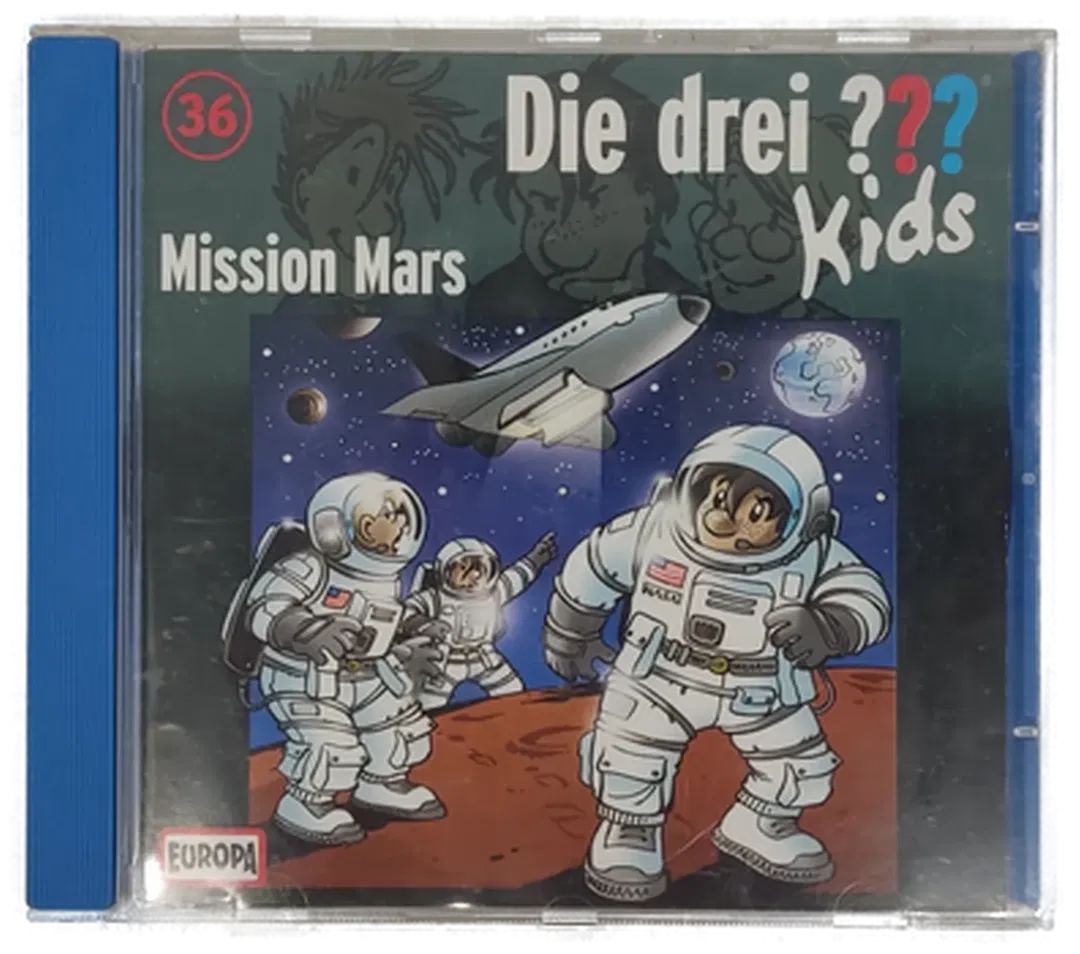 CD Die drei ??? Kids - Mission Mars, Hörspiel - Bild 2